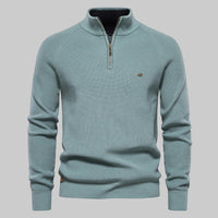 Ludvig™ - Klassischer und Zeitloser Pullover mit Hohem Tragekomfort – Meeresblau
