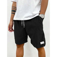 Geo | Bequeme Shorts – Schwarz