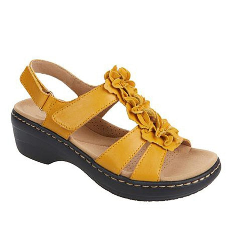 RetroBloom - Orthopädische Sommersandalen