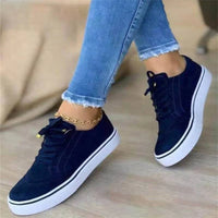 Isadora | Trendy Damen Sneakers – Blau