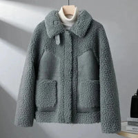 Sofia Fleece Jacket – Grau