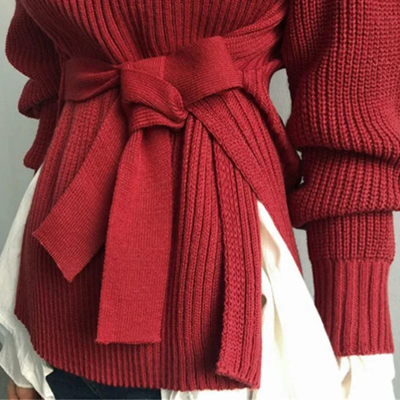 Daphne - Eleganter Rollkragenpullover