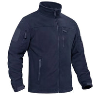 Ivan | Pullover mit Stehkragen – Marine