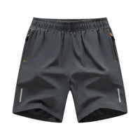 Leon | Sportliche Shorts für Herren Alltag – Dunkelgrau
