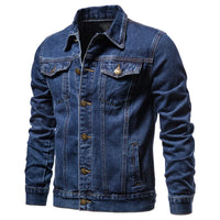 Kelvin | Trucker Jeansjacke – Dunkelblau