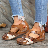 Damen Offene Zehen Sandalen | Bequeme – Braun
