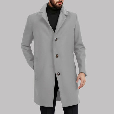 Zavilis | Vintage Herren-Lederjacke mit langen Ärmeln und gepolstertem Design