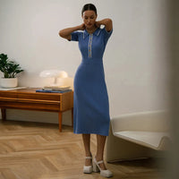 Pearl | Elegantes Partykleid – Blau