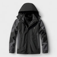 Exeter 3-in-1 Wasserfeste Outdoor-Jacke – Dunkelgrau