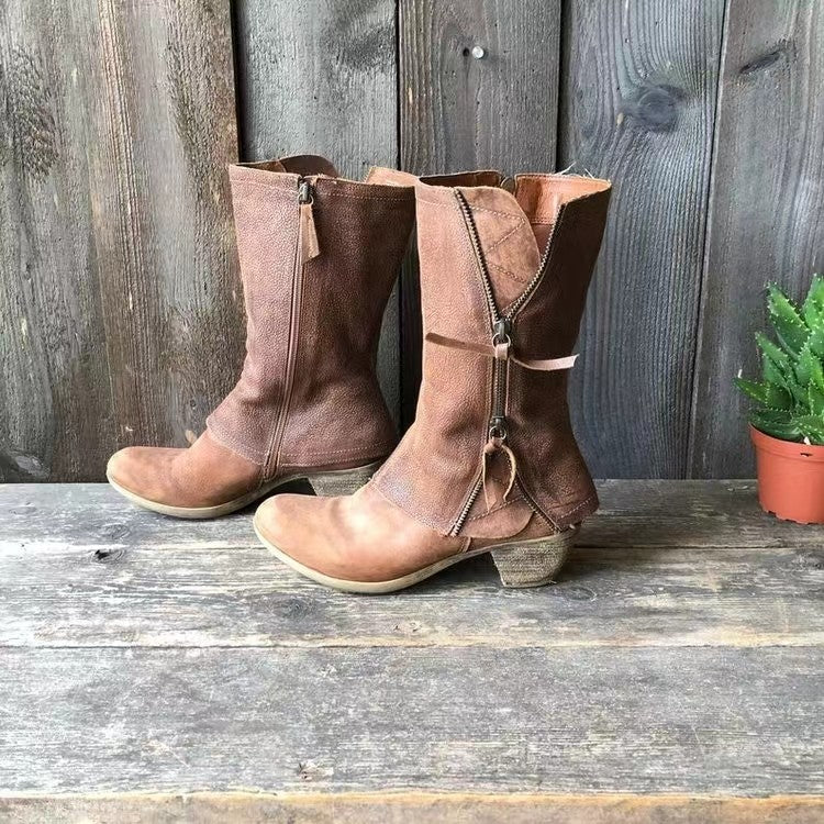 Windease | Winterliche Cowgirl-Stiefel
