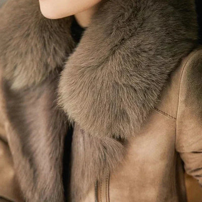 Klesindra | Stilvolle Wildlederjacke für Damen – Elegant und Zeitlos