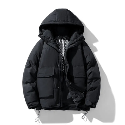 Ascentra | Wasserdichte Winterjacke mit Kapuze für Männer