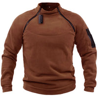 Leonhard® | Premium Robuste Militärjacke für Männer – weinrot