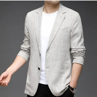 Sommer Sakko | Moderner Slim-Fit Herrenblazer für stilvolle Auftritte – Weiß