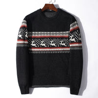 Samuel | Vintage Icelandic Sweater – Schwarz