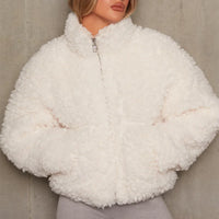 Patomaya | Damen Cardigan Kurze Jacke – Weiß