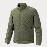Elegante Herren Bomberjacke – Grün