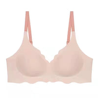 Nahtloser Damen Bh Ohne Bügel | Komfortabel – Hellbeige