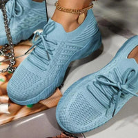 Nisha | Orthopädische Turnschuhe Für Damen – Hellblau