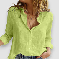 Lilly | Elegante Bluse – Grün