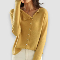Cosy | Pullover mit langen Ärmeln – Gelb