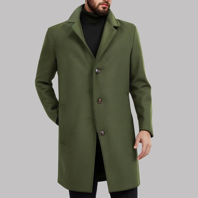 Zavilis | Vintage Herren-Lederjacke mit langen Ärmeln und gepolstertem Design
