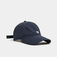 Unisex Baseballkappe Mit Breiter Krempe | Bedruckt – Marine