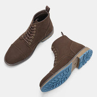 Herbert | Klassische Herrenstiefel – Wildleder Braun