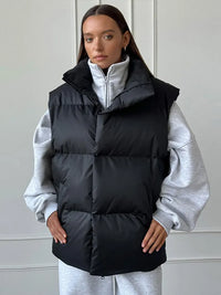 Zavinya | Daunenjacke – Schwarz - Weste