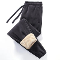 Nordic Fleece-Lined Joggers – Grau