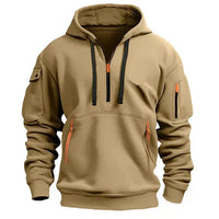 Daniel | Bequemer Hoodie – Braun