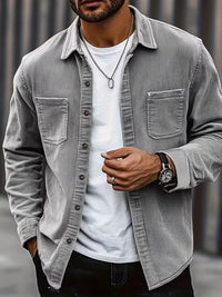 Paul | Lässiges Overshirt für moderne Looks – Grau