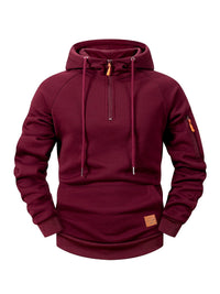 Mason | Sportive Zip-Hoodie – Rot
