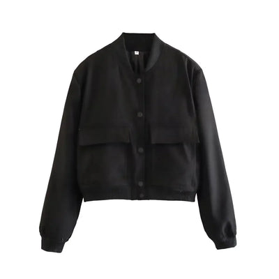 Lasanira | Weiße Premium Bomberjacke