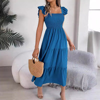 Feija™| Maxikleid Deine Sommer-Energie – Königsblau