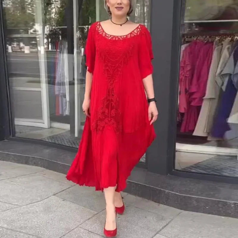 Bettina - Besticktes Kleid