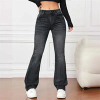 Sophia™ Flared-Hose – Schwarz