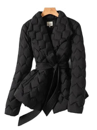 Mechtilde – Warmer Wintermantel – Schwarz
