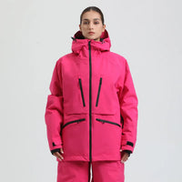 Unisex-Skijacke für Wintersport | funktionale Ausführung – Rosa