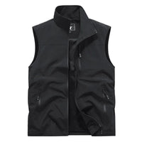 Oliver | Leichte Outdoor-Weste – Schwarz