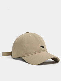 Unisex Baseballkappe Mit Breiter Krempe | Bedruckt – Khaki