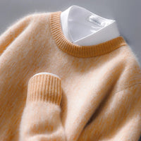 BERND - PULLOVER AUS 100% KASCHMIR – Braun