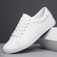 Klassische Lederschuhe – Weiß