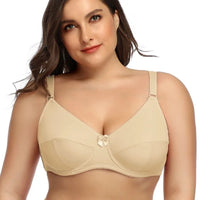 Bh Für Damen In Übergröße | Volle Abdeckung – Beige