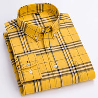 ARNO - PLAID SHIRT – Gelb