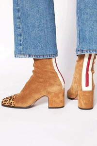Elisa | Damen Stiefeletten modern und zeitlos – Orange