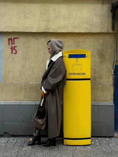 Zare | Langer Dicke Trenchcoat Damen Winter Gemütlich