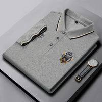 Garen - Soft-Touch-Poloshirt – Grau
