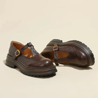Greta-Marie® | Zeitlose Elegante Schuhe – Braun