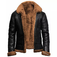 Deani | Warme und bequeme Jacke für Herren mit Polar-Futter und Reißverschluss – Marron